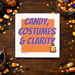 Servilleta De Papel Dulces, disfraces y claridad | Fiesta de Halloween