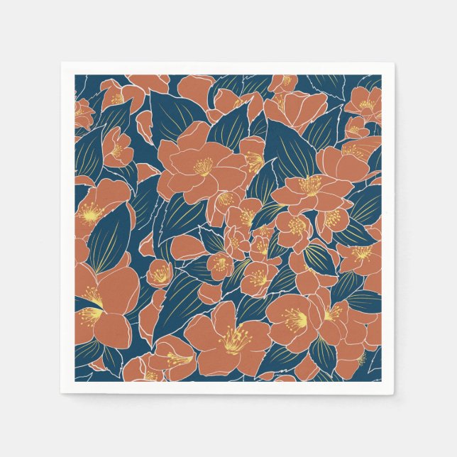 Servilleta De Papel Dulces Naranjas de Mock (Anverso)