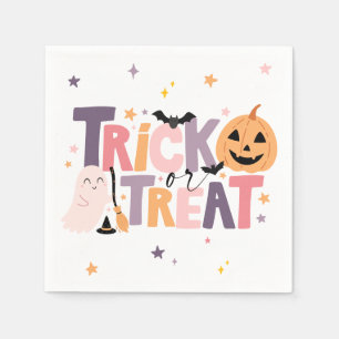 Servilleta De Papel Dulces o pañales de Halloween