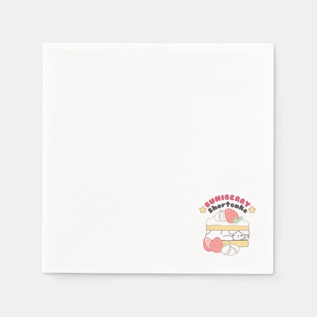 Servilleta De Papel Dulces pulseras: Deliciosa tarta de Buniberry (Anverso)