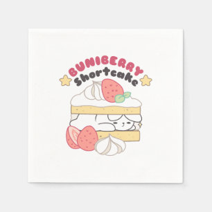 Servilleta De Papel Dulces pulseras: Deliciosa tarta de Buniberry