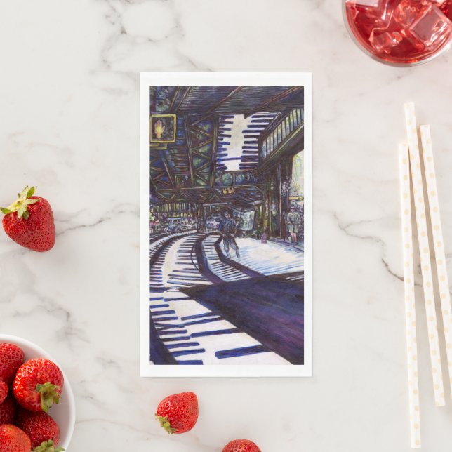 Servilleta De Papel Dustar el piano (In situ)