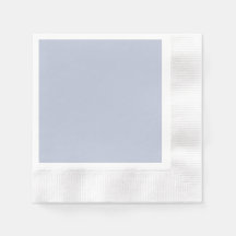 Dusty Blue Fiesta Cocktail Napkins