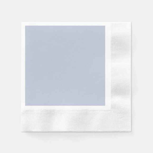 Servilleta De Papel Dusty Blue Fiesta Cocktail Napkins (Anverso)