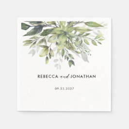 Servilleta De Papel Dusty Green Eucalytus