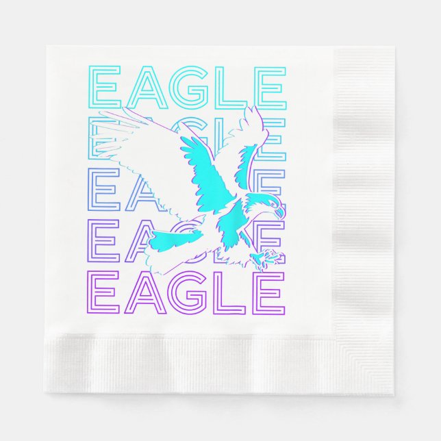 Servilleta De Papel Eagle Retro (Anverso)