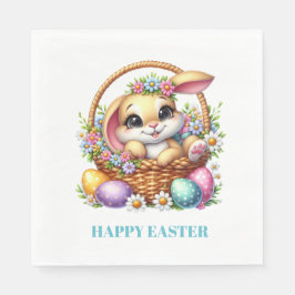 Servilleta De Papel Easter Bunny Paper Napkins