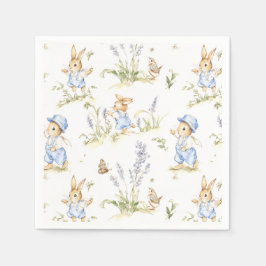 Servilleta De Papel Easter Bunny Vintage Rabbit Paper