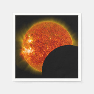 Servilleta De Papel Eclipse solar en curso
