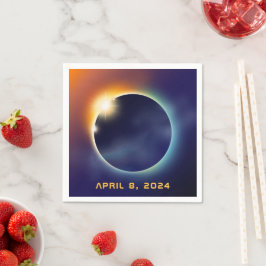 Servilleta De Papel Eclipse solar total | Fiesta Estrella de Astronomí