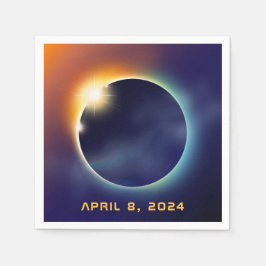 Servilleta De Papel Eclipse solar total | Fiesta Estrella de Astronomí