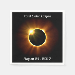 Servilleta De Papel Eclipse solar total - servilletas