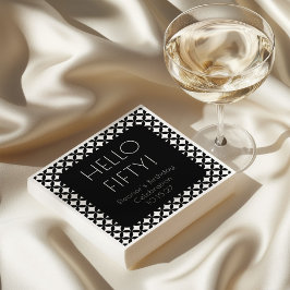 Servilleta De Papel Edad 50° Personalizado de cumpleaños de la Edad Me