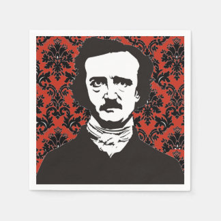 Servilleta De Papel Edgar Allan Poe Paper Napkin