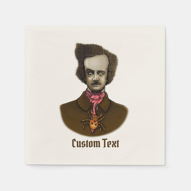 Servilleta De Papel Edgar con un error de oro (Anverso)