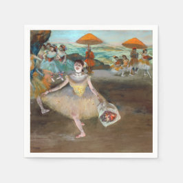 Servilleta De Papel Edgar Degas - Bailarina con Bouquet, inclinándose