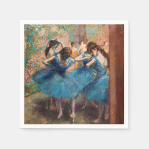 Servilleta De Papel Edgar Degas - Bailarinas en azul