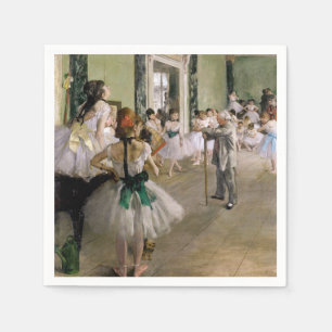 Servilleta De Papel Edgar Degas - La clase de danza