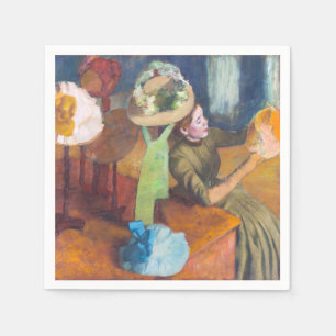 Servilleta De Papel Edgar Degas - La tienda de sombreros