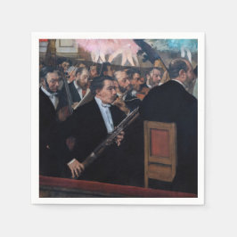 Servilleta De Papel Edgar Degas - Orquesta en la Ópera