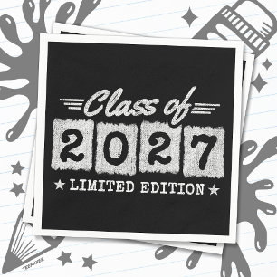 Servilleta De Papel Edición Limitada Graduación Clase Superior 2027