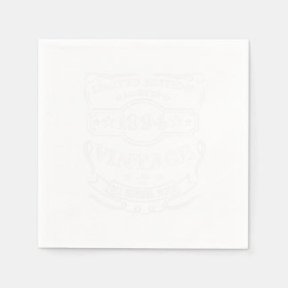 Servilleta De Papel Edición Limitada Realizada En 1994 Regalo De Cumpl