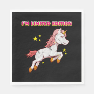 Servilleta De Papel Edición Limitada Unicornio Unicornio Único
