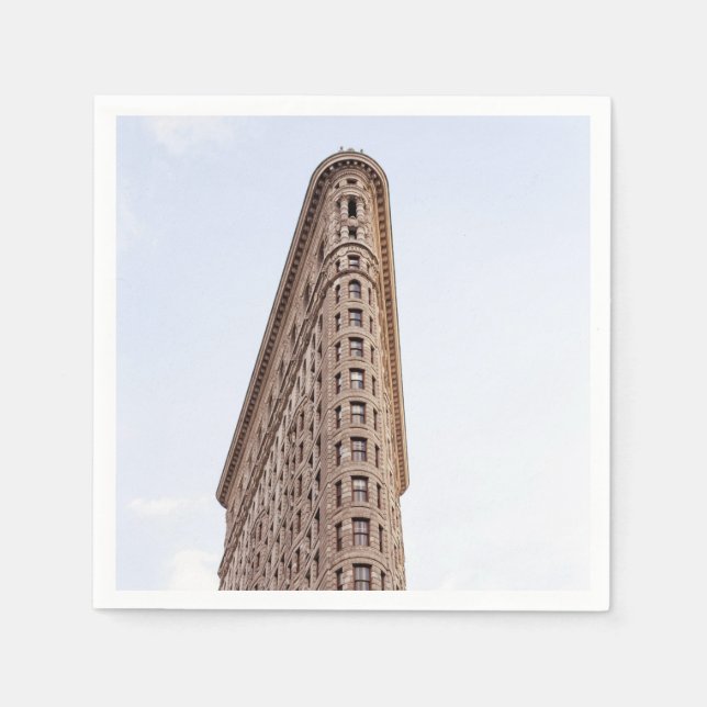 Servilleta De Papel Edificio Flatiron Nueva York (Anverso)