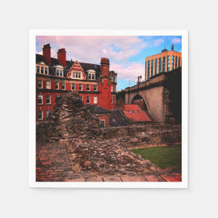 Servilleta De Papel Edificios de Newcastle