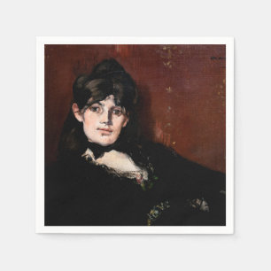 Servilleta De Papel Edouard Manet - Berthe Morisot Reclinada