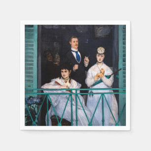 Servilleta De Papel Edouard Manet - El Balcón / Le Balcon