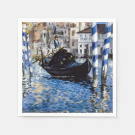 Servilleta De Papel Edouard Manet - Gran Canal, Venecia
