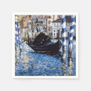 Servilleta De Papel Edouard Manet - Gran Canal, Venecia