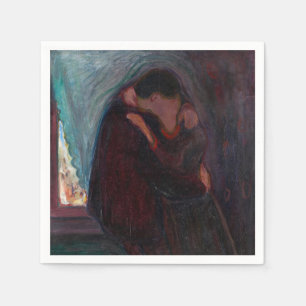 Servilleta De Papel Edvard Munch - El beso