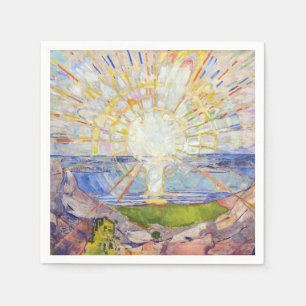 Servilleta De Papel Edvard Munch - The Sun 1911