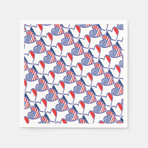 Servilleta De Papel EEUU—Francia-amor