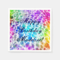 Efecto arcoiris ondulado tiedye hippie