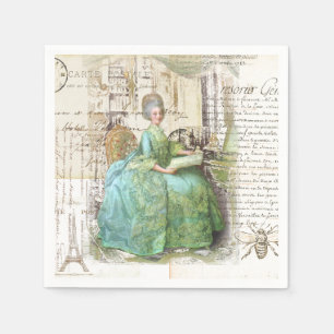 Servilleta De Papel Efema Real del Siglo XVIII