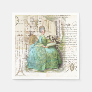 Servilleta De Papel Efema Real del Siglo XVIII