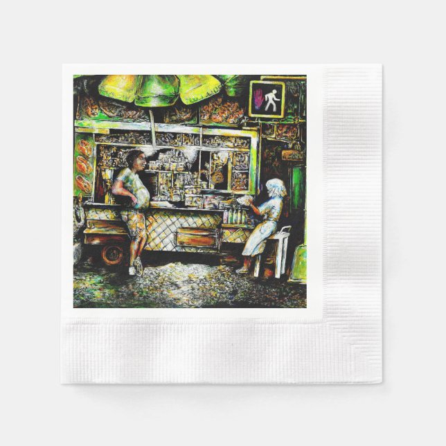 Servilleta De Papel Efusivo (Anverso)