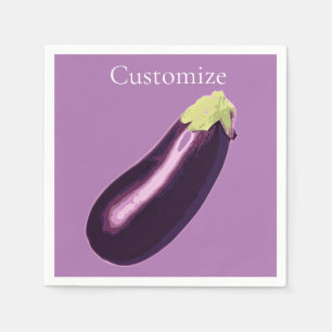 Servilleta De Papel Eggplant Thunder_Cove