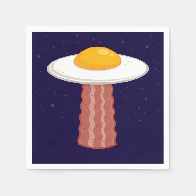 Servilleta De Papel Eggstraterrestrial (Anverso)