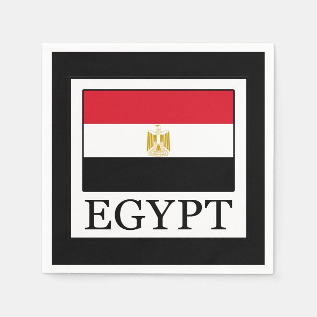 Servilleta De Papel Egipto (Anverso)