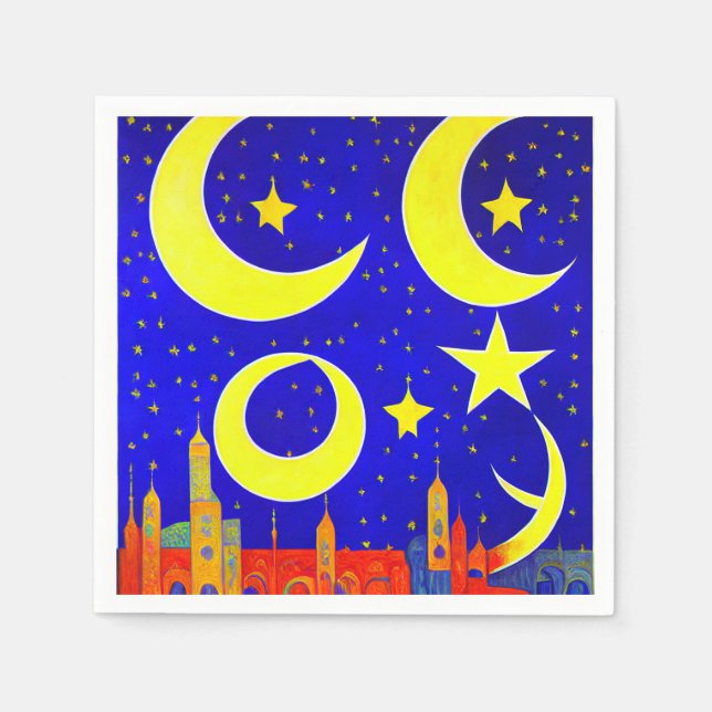 Servilleta De Papel Eid al-Fitr (Anverso)