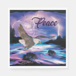 Servilleta De Papel El águila calva