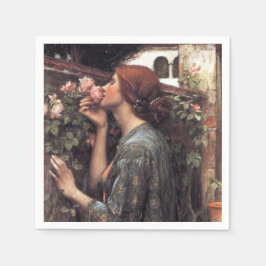 Servilleta De Papel El alma del Rosa (por John William Waterhouse)