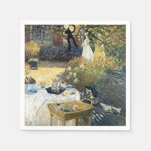 Servilleta De Papel El almuerzo Claude Monet