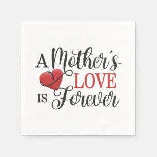 Servilleta De Papel El amor de una madre es siempre una cita  Papel