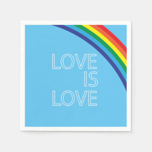 Servilleta De Papel El amor es amor