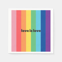 El amor es amor Wine Cocktail Napkins